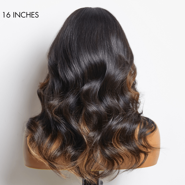 Limited Design | Combo Highlight Loose Wave Glueless 5x5 Closure HD Lace Wig