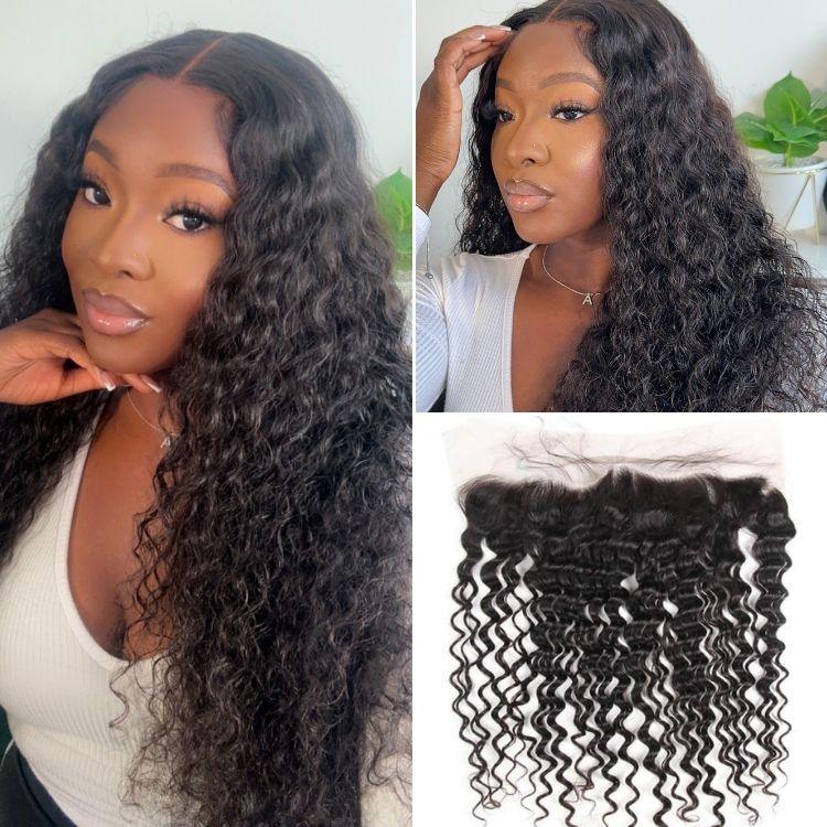 1pc 13x4 100% Virgin closure without bundles