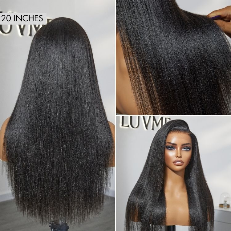 VIP ONLY | PreMax 2.0 Wigs | Nature Max Yaki Straight Ear-to-ear Glueless 13x5 Frontal HD Lace C Part Wig