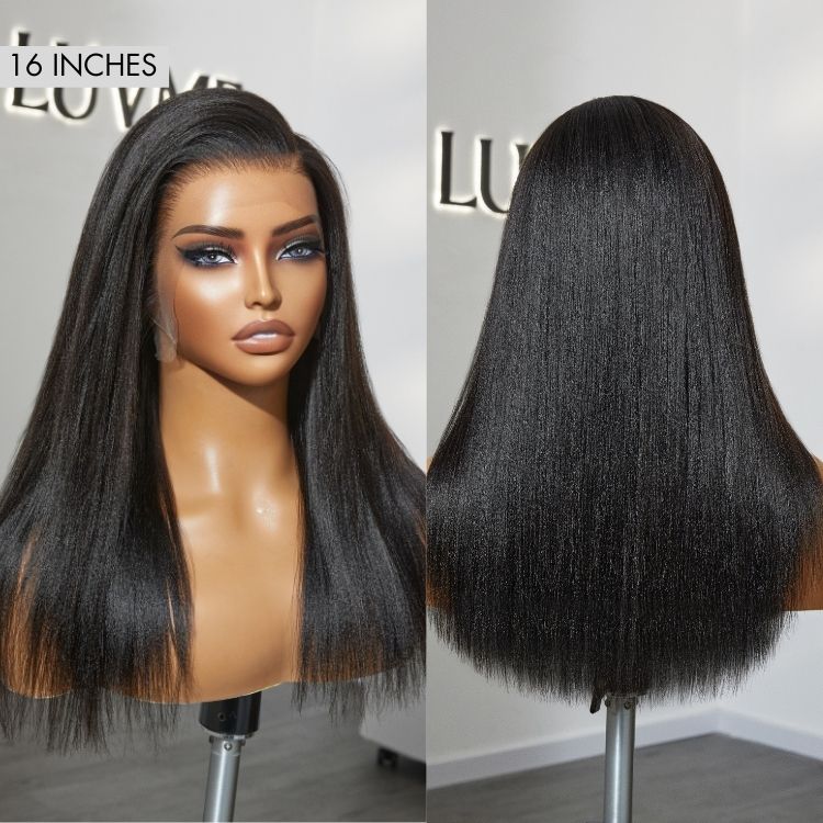 VIP ONLY | PreMax 2.0 Wigs | Nature Max Yaki Straight Ear-to-ear Glueless 13x5 Frontal HD Lace C Part Wig