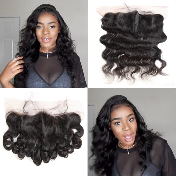 1pc 13x4 100% Virgin closure without bundles